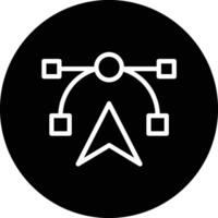 Anchor tool Icon Design Illustration vector