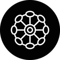 Artificial gravity Icon Design Illustration vector