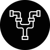 Pipe Icon Design Illustration vector