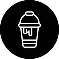 Paint bucket Icon Design Illustration vector
