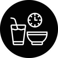 Fasting Icon Design Illustration vector