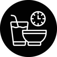Iftar Icon Design Illustration vector