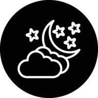 Night Icon Design Illustration vector