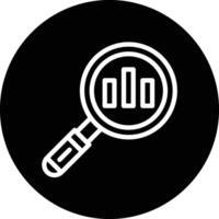 Data analytic Icon Design Illustration vector