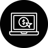 Pay per click Icon Design Illustration vector