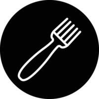 Fork Icon Design Illustration vector
