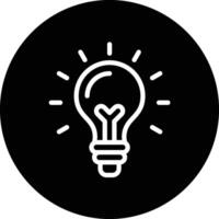 Light bulb Icon Design Illustration vector