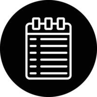 Notebook Icon Design Illustration vector