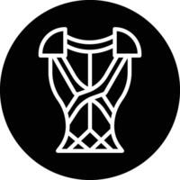 Armor Icon Design Illustration vector