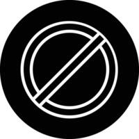Do not disturb Icon Design Illustration vector