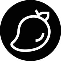 Mango Icon Design Illustration vector