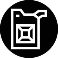 Kerosene Can Icon Design Illustration vector