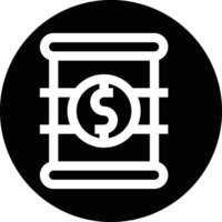 Barrel Price Icon Design Illustration vector