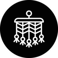 Macrame Icon Design Illustration vector
