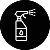 Spray Bottle Icon Design Illustration vector