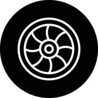 Lens Icon Design Illustration vector