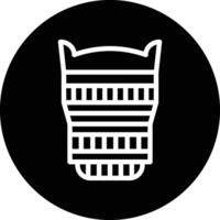 Lens Icon Design Illustration vector