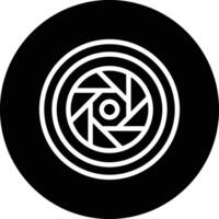 Diafragma Icon Design Illustration vector