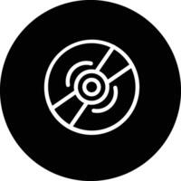Compact Disk Icon Design Illustration vector