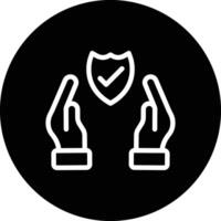 Protection Icon Design Illustration vector