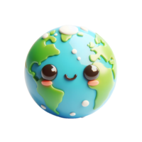 earth globe on white on transparent background png