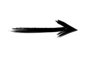 A black and white drawing of an arrow pointing in the direction of the left vector