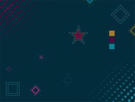 Abstract Pattern Design With Beautiful Color Combination And Background vector