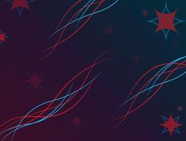 Abstract Pattern Design With Beautiful Color Combination And Background vector