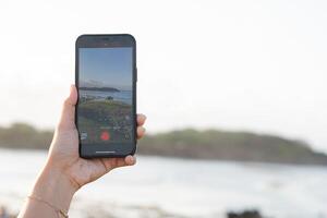 Capturing Ocean Views with a Smart phone photo