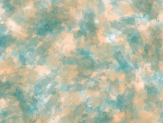 teal and orange watercolor background