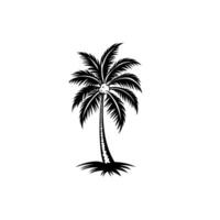 Graceful Palm Tree Illustrations for Relaxation vector