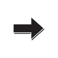 An arrow pointing down on a white background vector