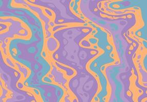 Abstract psychedelic groovy background. vector