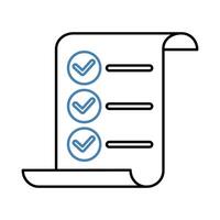 acnowledge concept line icon. Simple element illustration. acnowledge concept outline symbol design. vector