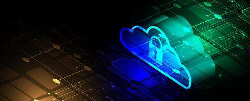 Digital transformation fueled by abstract cloud computing solutions vector