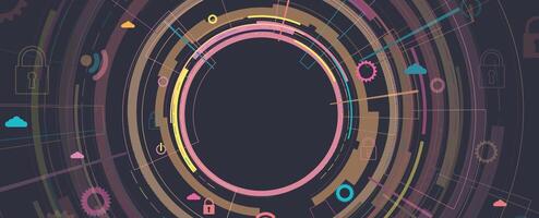 Empowering businesses with scalable and flexible solutions through cloud technology vector