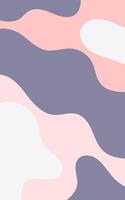 A pink and blue background with a wave pattern vector