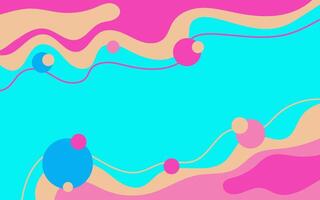 A colorful background with bubbles and bubbles vector
