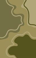 A camouflage pattern with a few different colors vector