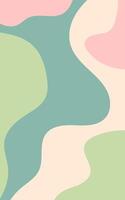 A colorful abstract background with wavy lines vector