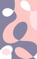 A pink and purple abstract background with circles vector