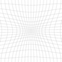Square Black and Wight Abstract Distorted Grid vector