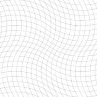 Square Monochrome Abstract Curved Swirling Grid vector