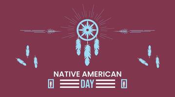 Unity in Tradition Native American Days vector