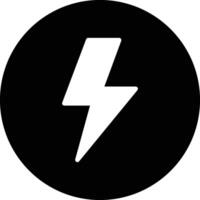 Lightning Icon Design Illustration vector