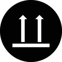 Fragile Icon Design Illustration vector