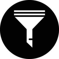 Filter Icon Design Illustration vector