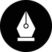 Nib Icon Design Illustration vector