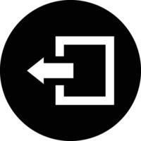 Log out Icon Design Illustration vector