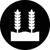 Wheat grain Icon Design Illustration vector